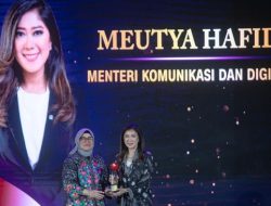 Menkomdigi Meutya Hafid Raih Penghargaan Transformasi Digital di Ajang Indonesia Leading Women Awards 2025