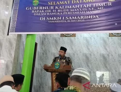 Gubernur Rudy Mas’ud Perintahkan Masjid di Sekolah Jadi Pusat Bina Karakter Siswa se-Kaltim
