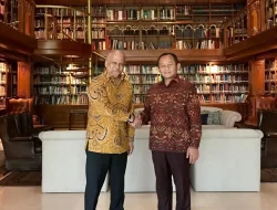 Sarmuji Rancang Digitalisasi Partai Golkar Usai Jumpa Ilham Habibie