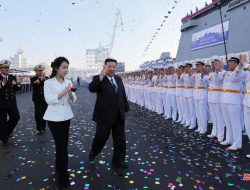 Kim Jong-un Perintahkan AL Korut Persenjatai Kapal Perang Dengan Nuklir