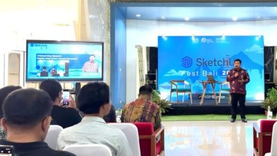 Menperin Agus Gumiwang Dorong Industri Kreatif Lewat Sketchup Fest Bali 2025