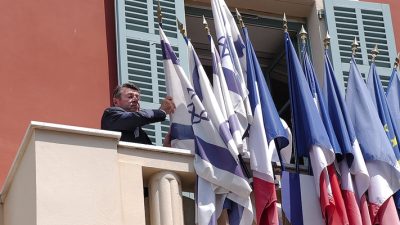 Walikota Christian Estrosi Singkirkan Bendera Israel Dari Balaikota Nice, Prancis