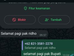 Nama Bupati Sikka, Juventus Prima Yoris Kago Dicatut Untuk Penipuan Lewat WhatsApp
