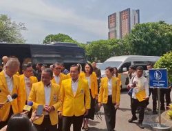 Silaturahmi Politik, Bahlil Lahadalia dan Jajaran DPP Partai Golkar Temui Presiden Prabowo