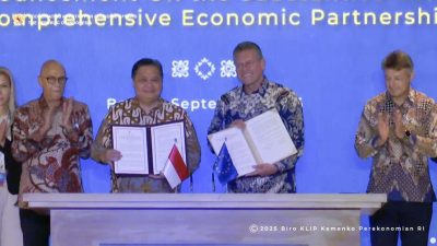 Menko Airlangga: IEU-CEPA Berpotensi Ciptakan 5 Juta Lapangan Kerja di Indonesia