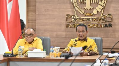 Pertemuan Dewan Kehormatan dan Jajaran DPP Partai Golkar Berjalan Penuh Kehangatan