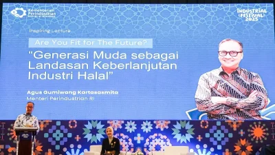 Menperin Agus Gumiwang Optimis Indonesia Jadi Produsen Utama Industri Halal Global