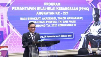 Gubernur Lemhannas Ace Hasan: Nilai Kebangsaan Pondasi Hadapi Geopolitik Global