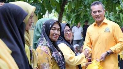 HUT Ke-61 Partai Golkar, Musa Rajekshah Bagikan 50 Ribu Paket Sembako ke Warga Sumut