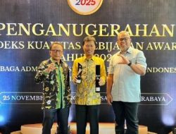 Walikota Cirebon Effendi Edo Sabet Predikat Unggul Indeks Kualitas Kebijakan 2025 dari LAN RI