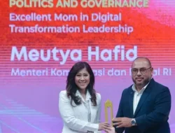 Menkomdigi Meutya Hafid Terima Excellent Mom in Digital Transformation Leadership Award Dari Wonder Mom Awards 2025