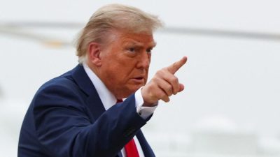 Trump Maki Jurnalis Bloomberg Saat Ditanya Kasus Jeffrey Epstein: Diam Kau, Babi!