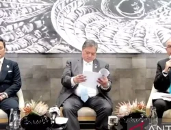 Menko Airlangga Bawa Pulang Investasi Migas USD 2,6 Miliar Dari KTT G20 Johannesburg