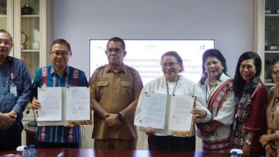 Putus Rantai TPPO, Gubernur Melki Laka Lena Teken Kerja Sama Perlindungan Pekerja Migran NTT