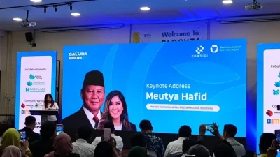 Menkomdigi Meutya Hafid Soroti Peran Jabar Digital Ecosystem di Tengah Tantangan Startup 2025