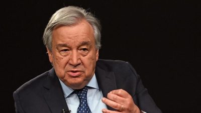 Sekjen PBB, Antonio Guterres: Hukum Internasional Mulai Digantikan Hukum Rimba