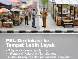 Bukan Penggusuran, Walikota Munafri Arifuddin Tata Kota Makassar dengan Solusi Relokasi PKL