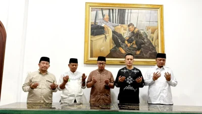 Program 99 Masjid Haji Anif Terus Berjalan, Musa Rajekshah Resmikan 4 Masjid di Kepulauan Nias