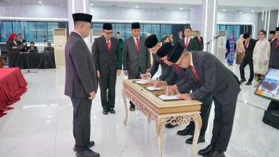 Menteri ATR/BPN Nusron Wahid Lantik 31 Pejabat ATR/BPN, Tekankan Pelayanan Publik Tanpa Persulit Rakyat