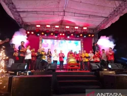 Gubernur Melki Laka Lena Optimis Kupang Lampion Food Street Market Dorong Pertumbuhan Ekonomi Lokal
