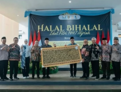 Aburizal Bakrie Bersama Zulhas dan Dasco Hadiri Halal Bihalal Persaudaraan Lampung Perantauan di Mahan Agung