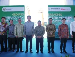 Menko Airlangga Resmikan Pabrik Melamin Pertama dan Terbesar RI di Gresik, Nilai Investasi Rp. 10,2 Triliun