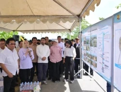 Ridwan Bae Tinjau Proyek Raksasa Kolam Retensi Kendari, Siap Tekan Banjir Hingga 54 Persen