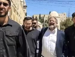Menteri Israel Itamar Ben Gvir Bikin Onar Lagi, Serbu Masjid Al Aqsa dan Klaim Milik Sendiri