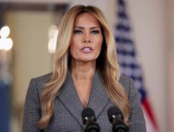 Melania Bantah Spekulasi di Medsos Dirinya Korban Dijual Jeffrey Epstein ke Trump