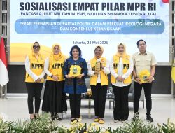 PP KPPG Gelar Sosialisasi 4 Pilar MPR RI “Peran Perempuan di Partai Politik dalam Memperkuat Ideologi Negara”