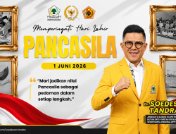 Soedeson Tandra Ajak Masyarakat Jadikan Pancasila Pedoman dalam Setiap Langkah