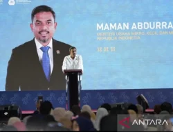 Menteri UMKM Maman Abdurrahman: Kemajuan Ekonomi Daerah Tergantung Kemajuan UMKM