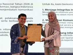 Menkomdigi Meutya Hafid Minta LKBN Antara Jadi Garda Terdepan Jaga Integritas Informasi