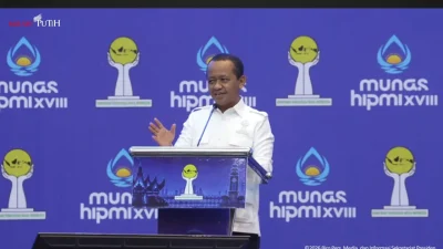 Menteri ESDM Bahlil Lahadalia: Prabowo Adalah Inspirasi bagi Para Pengusaha Muda Indonesia