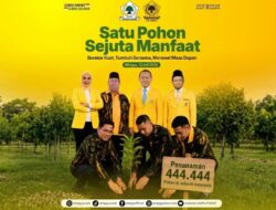 Sayap Pemuda Partai Golkar AMPG Siap Tanam 444.444 Pohon Serentak di Seluruh Indonesia
