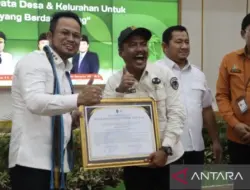 Gubernur Kaltim Rudy Mas’ud Canangkan Desa Cantik di Penajam, Perkuat Pembangunan Berbasis Data
